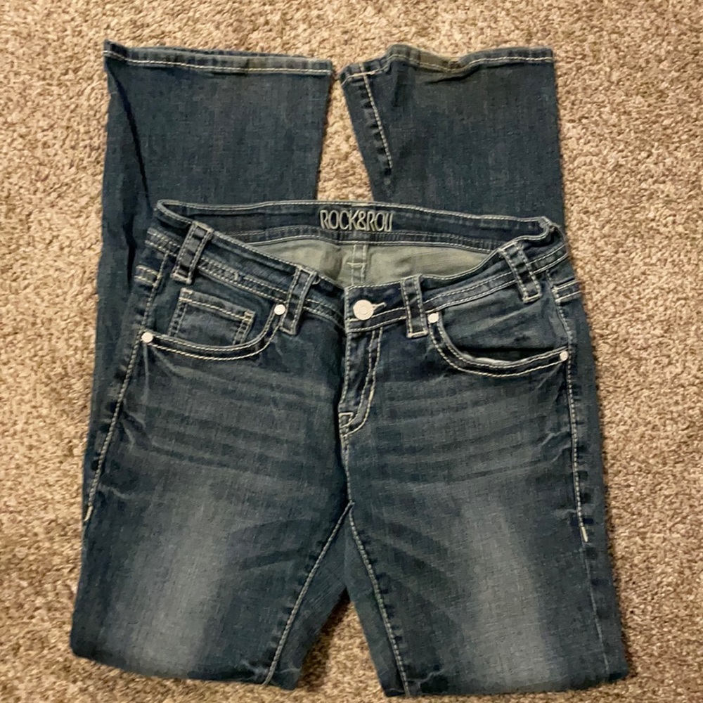 Rock & Roll Cowgirl bootcut Jean jeans denim